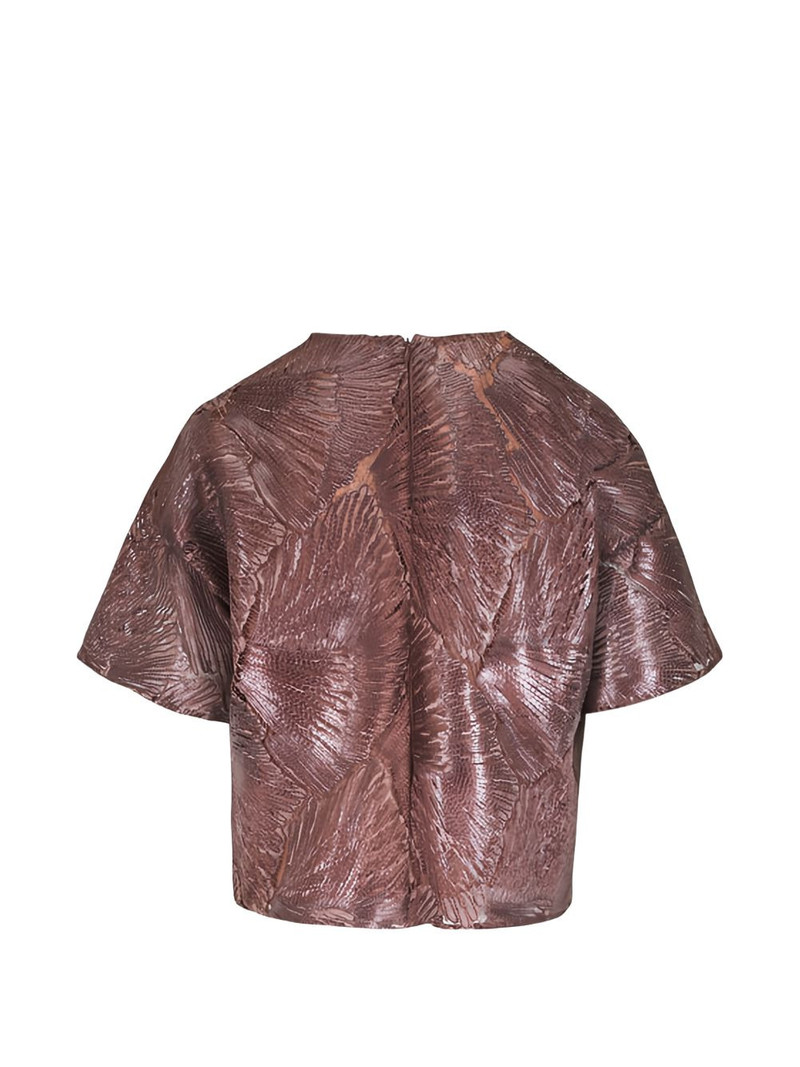 AKRIS lace blouse outlook
