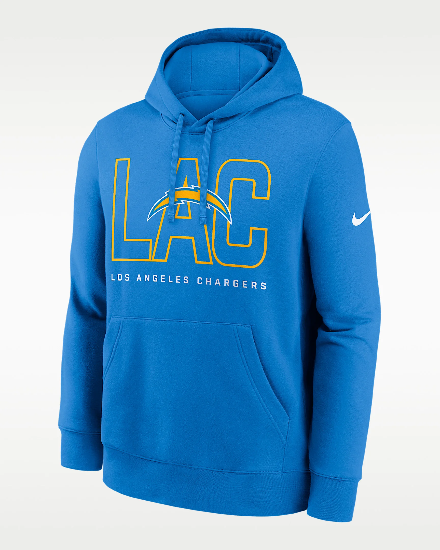 Los Angeles Chargers Busted Play Club Men's Nike NFL Pullover Hoodie - 1