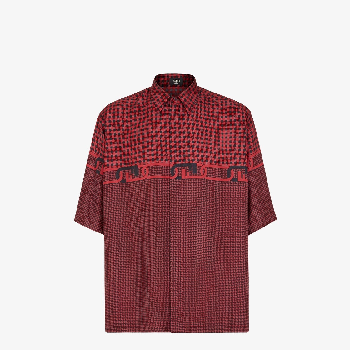 Multicolor silk shirt - 1