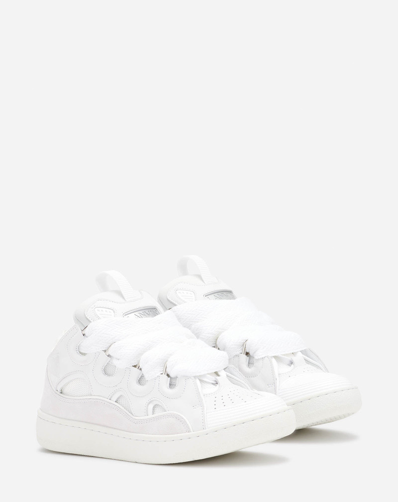Lanvin LEATHER CURB SNEAKERS outlook