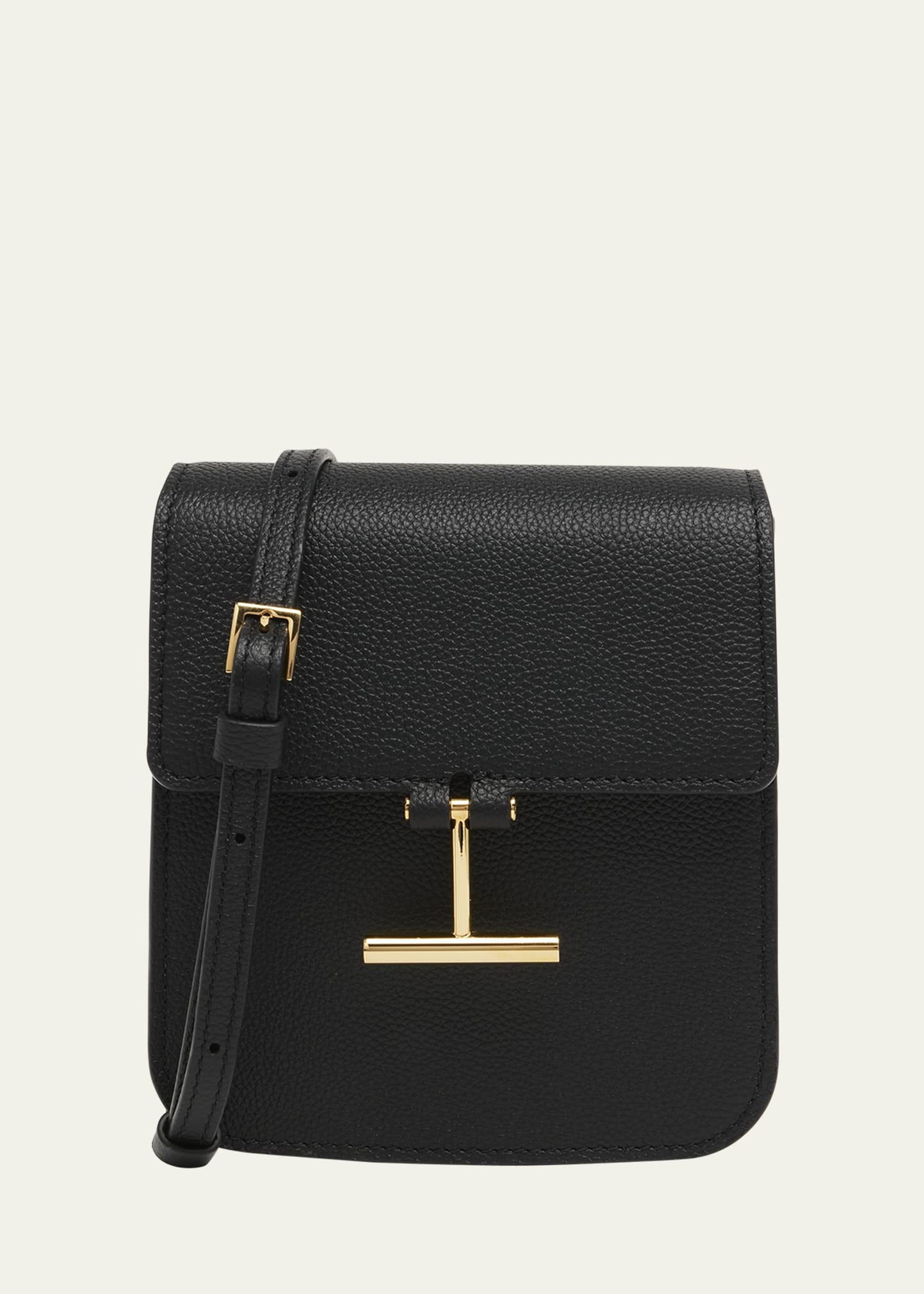 Tara Mini Crossbody Bag in Grain Leather - 1