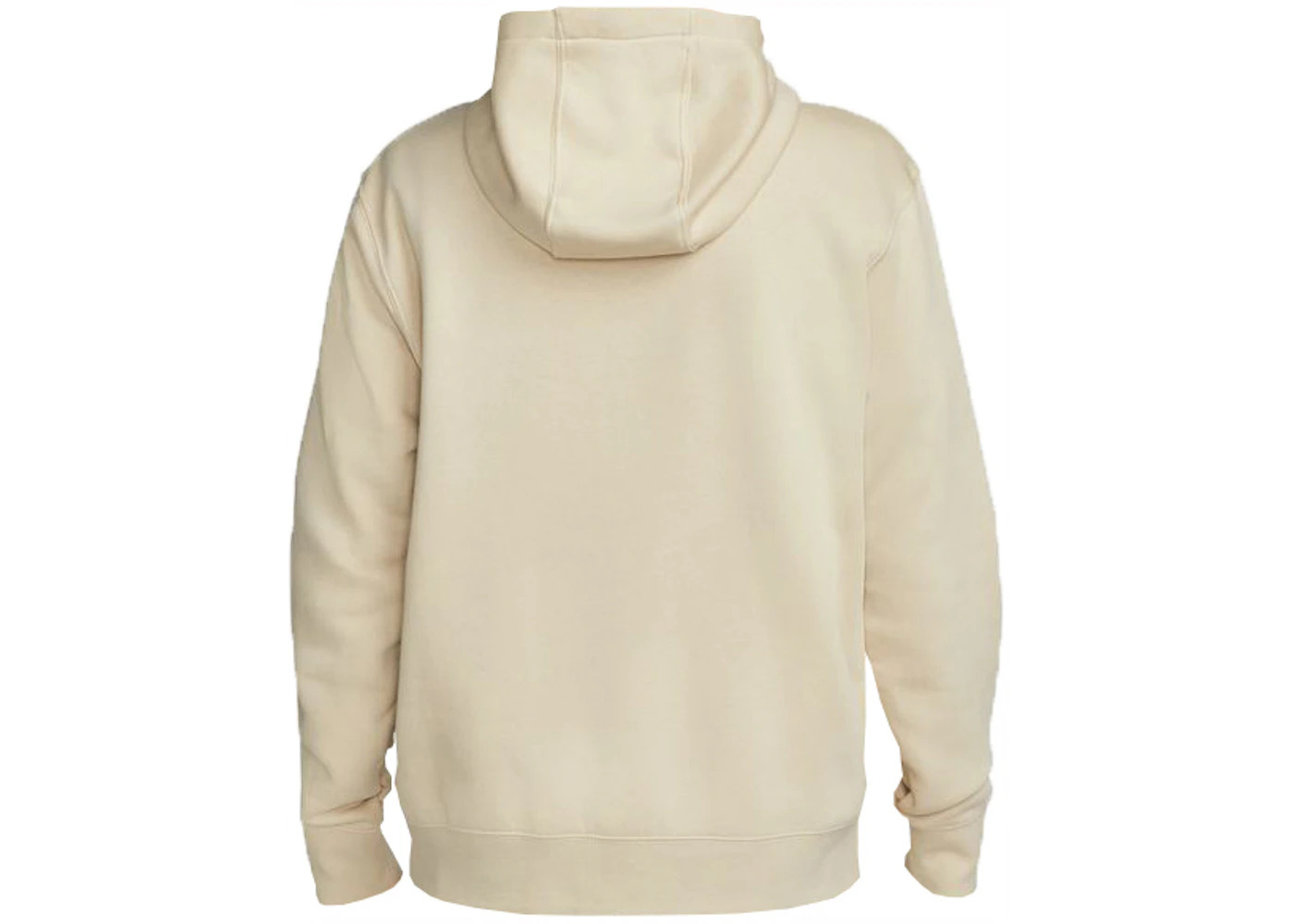 Nike Sportswear Club Fleece Full-Zip Hoodie Rattan/Rattan/White - 2