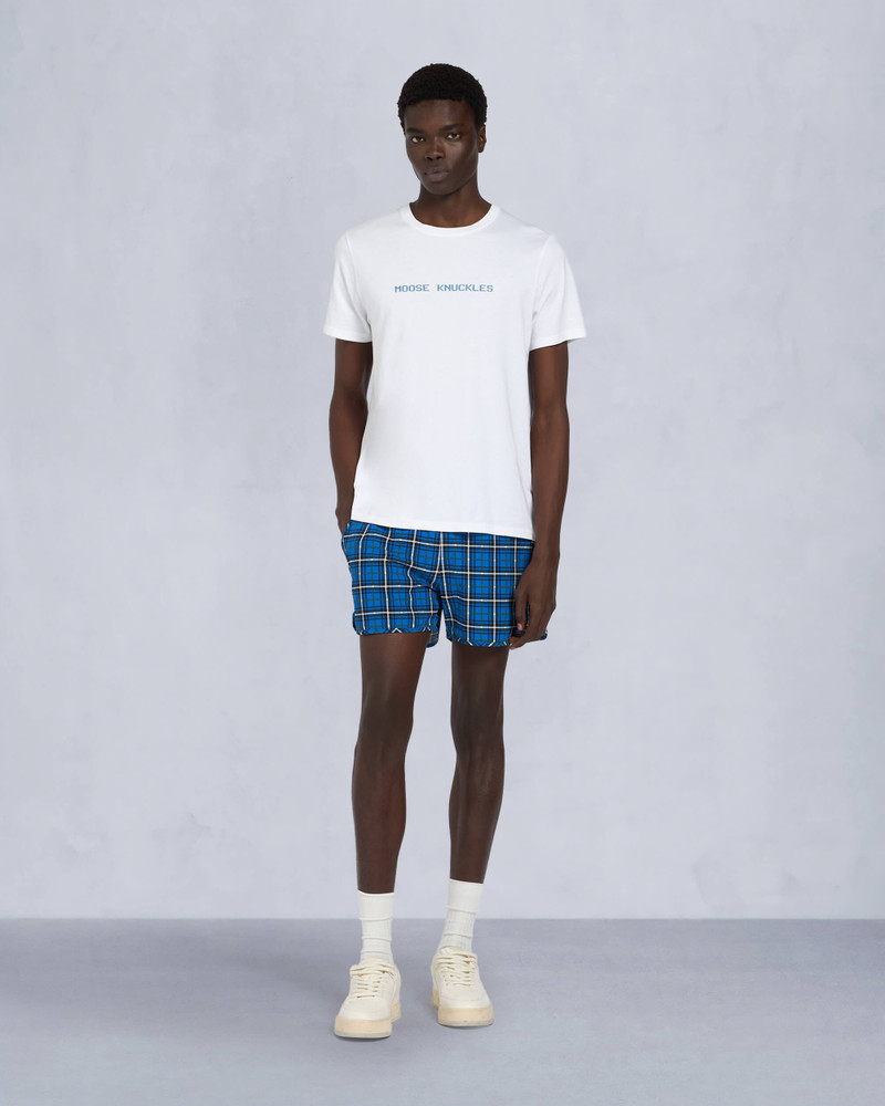 MOOSE KNUCKLES CND PLAID SWIM SHORTS outlook