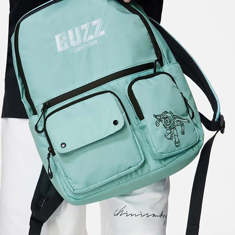 Li-Ning x Disney Toy Story Backpack 'Mint Green Black' ABSS235-4 - 4