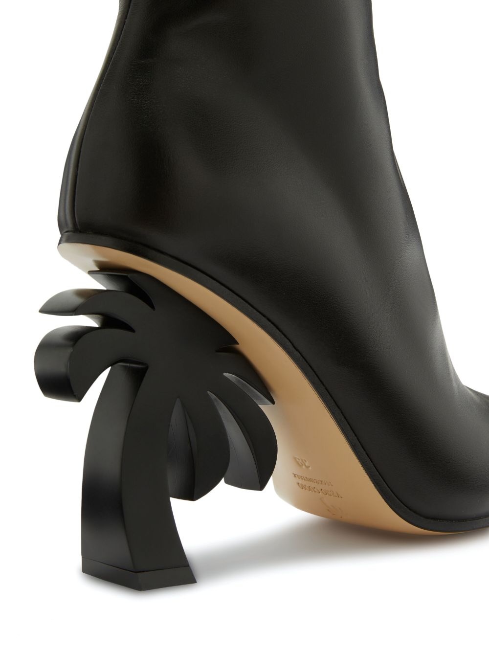 Palm-heel 95mm ankle boots - 4