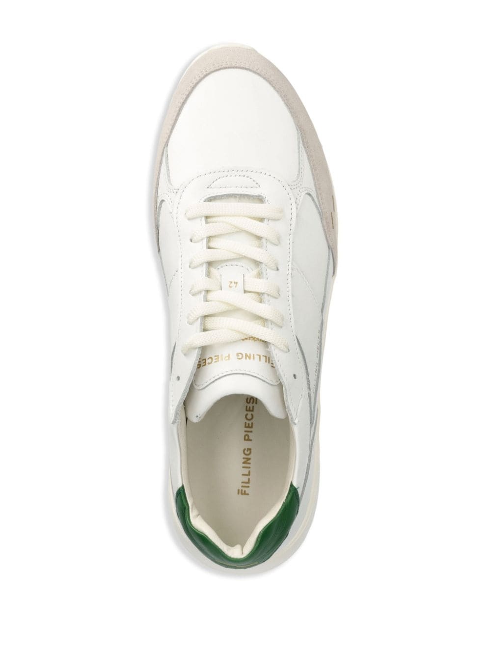 logo-print low-top sneakers - 2