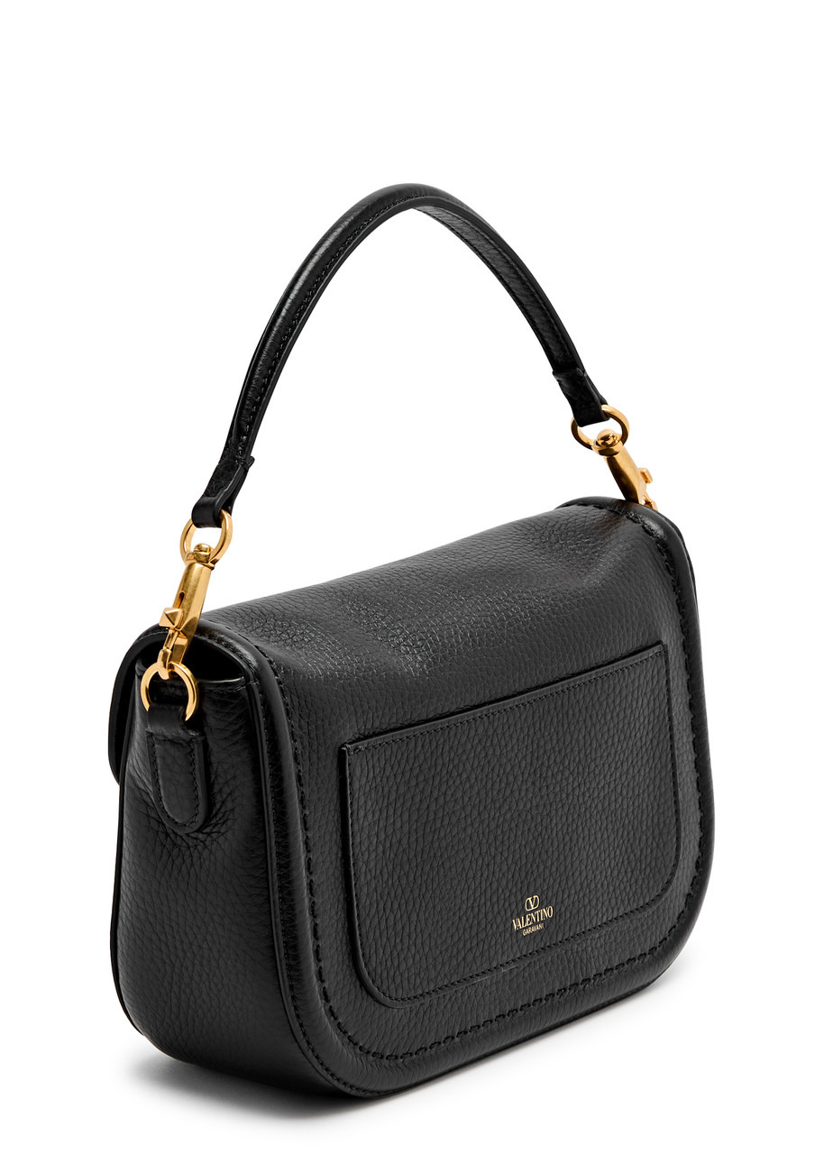 Alltime VLogo grained leather shoulder bag - 2