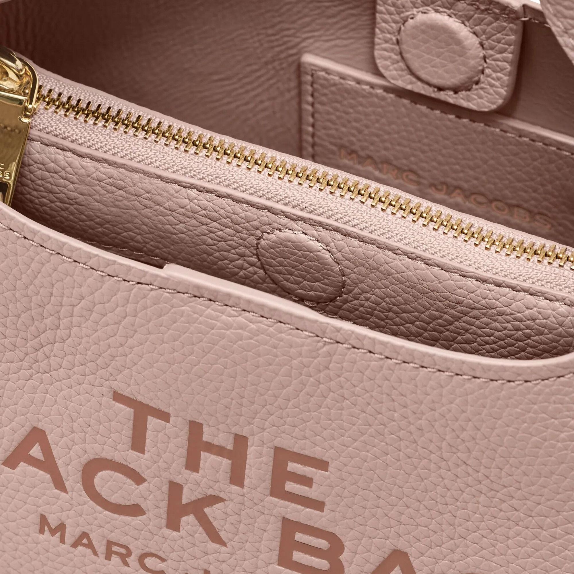 Marc Jacobs Mini Leather Sack Bag 'Rose' - 3