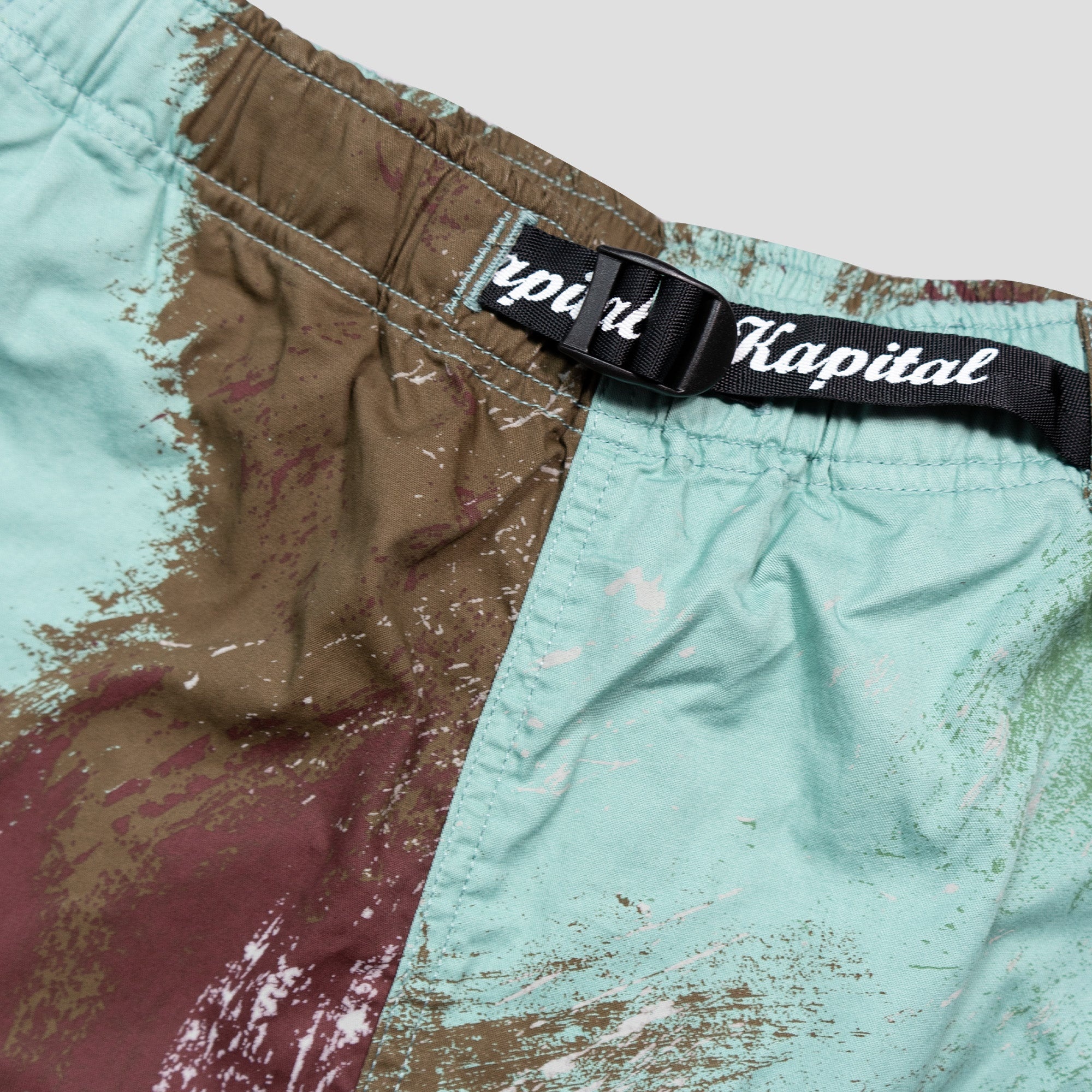 COMBED BURBERRY BRUSH-CAMO EASY SHORTS - 3