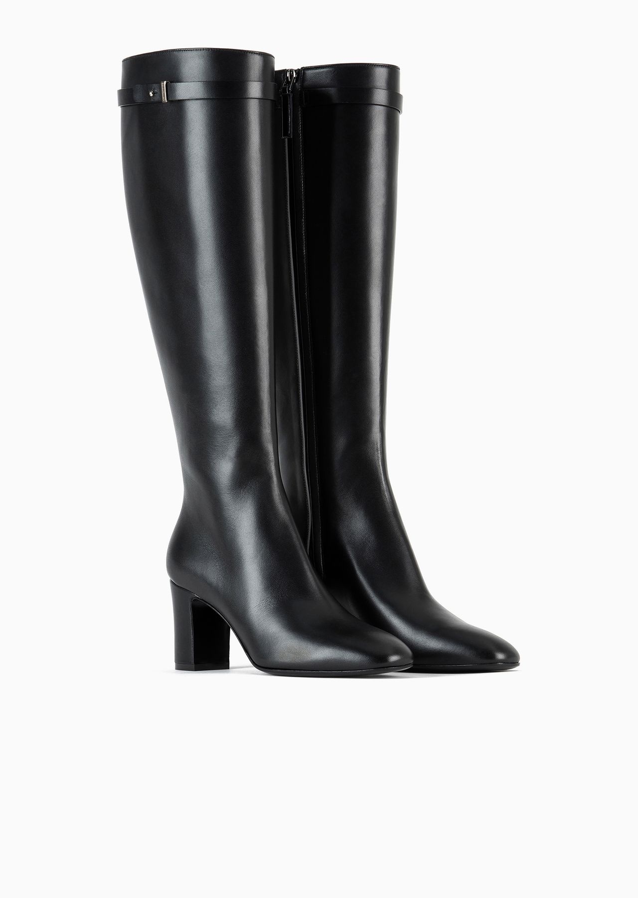 Nappa leather high-heeled boots - 2