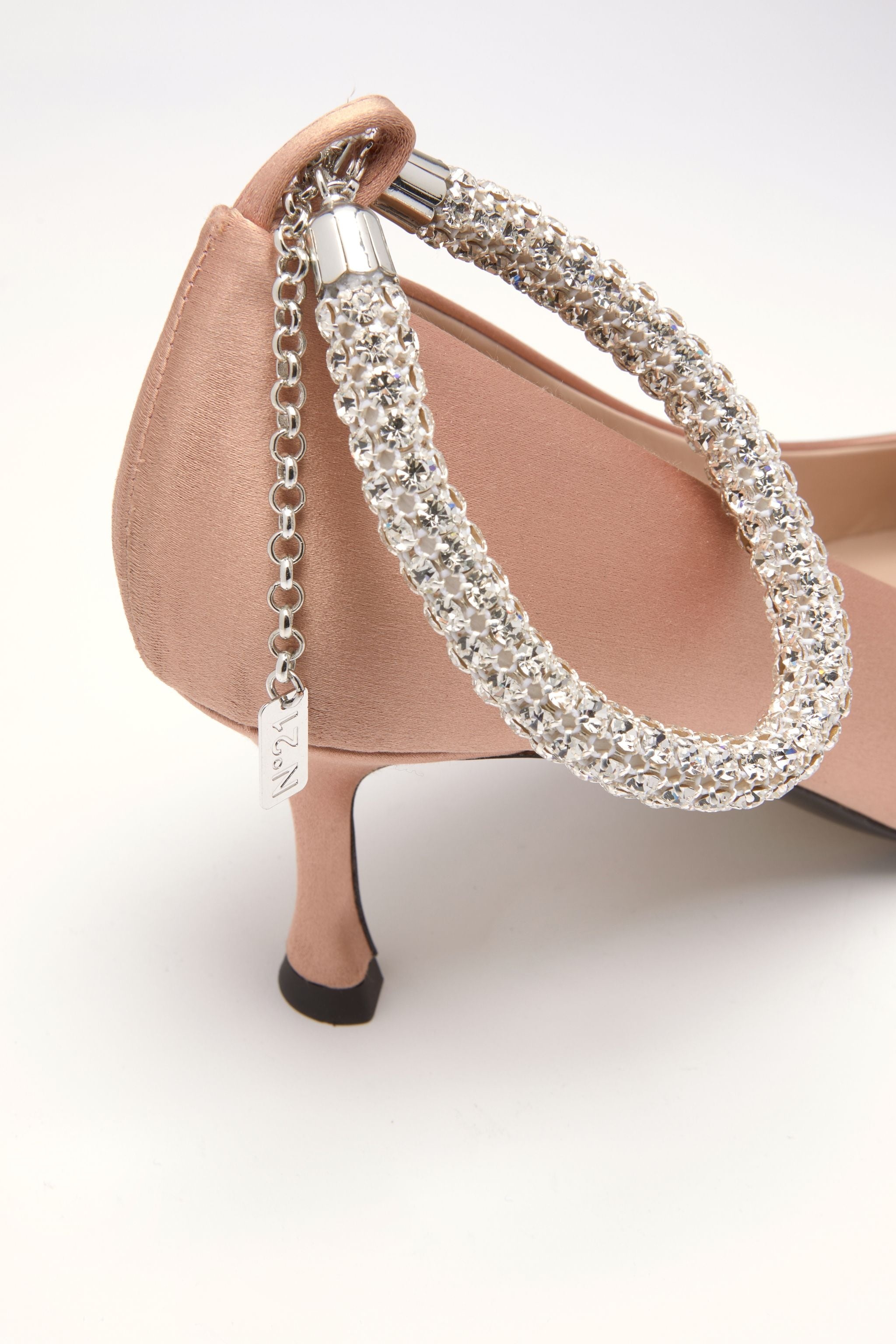 CRYSTAL-EMBELLISHED PUMPS - 5