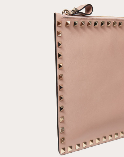 Valentino Rockstud Calfskin Pouch outlook