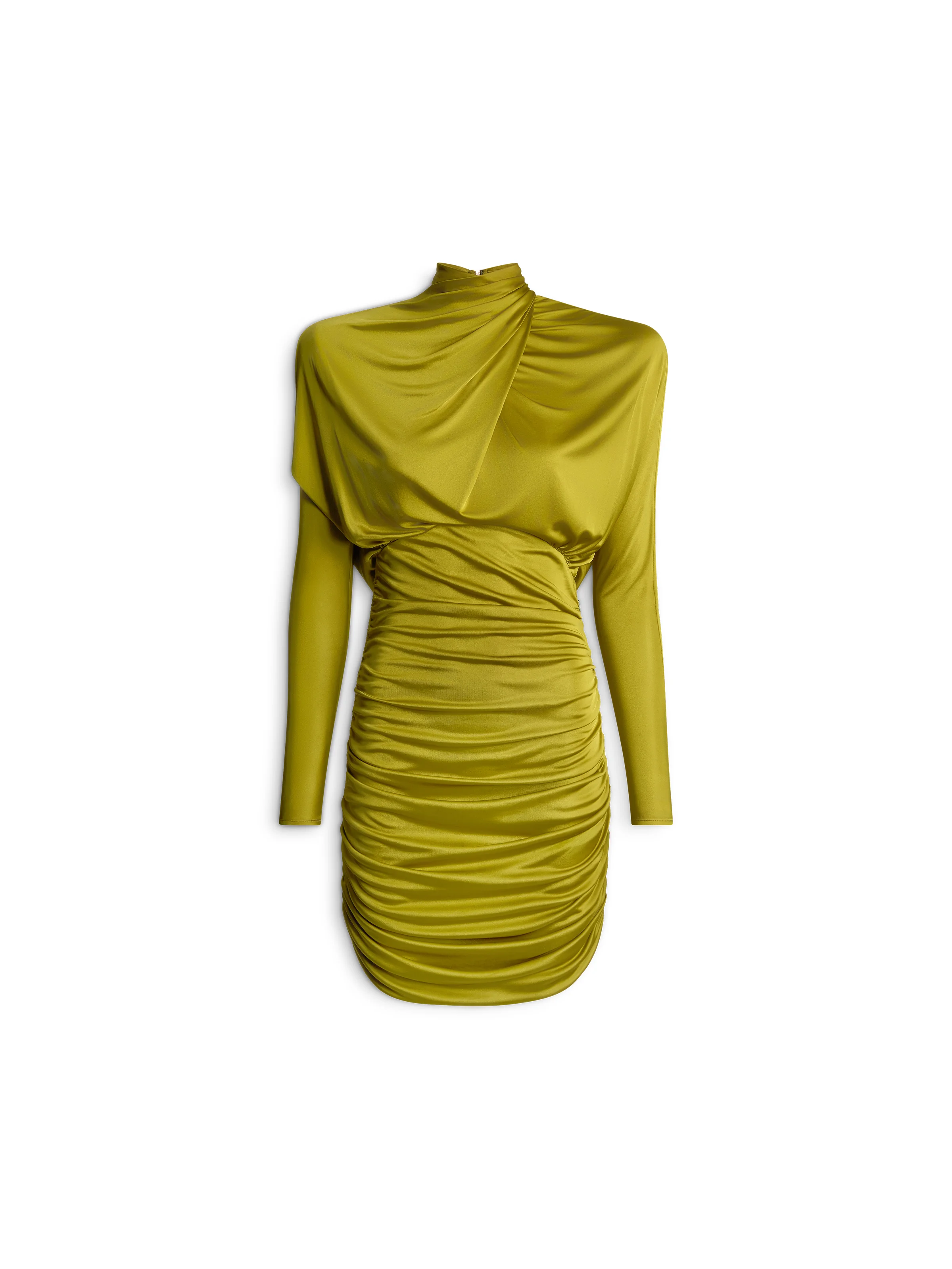 Draped flowing jersey dress - 1