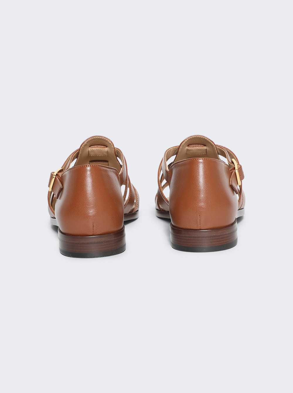 Studshield Fisherman Calfskin Sandal Tobacco - 4
