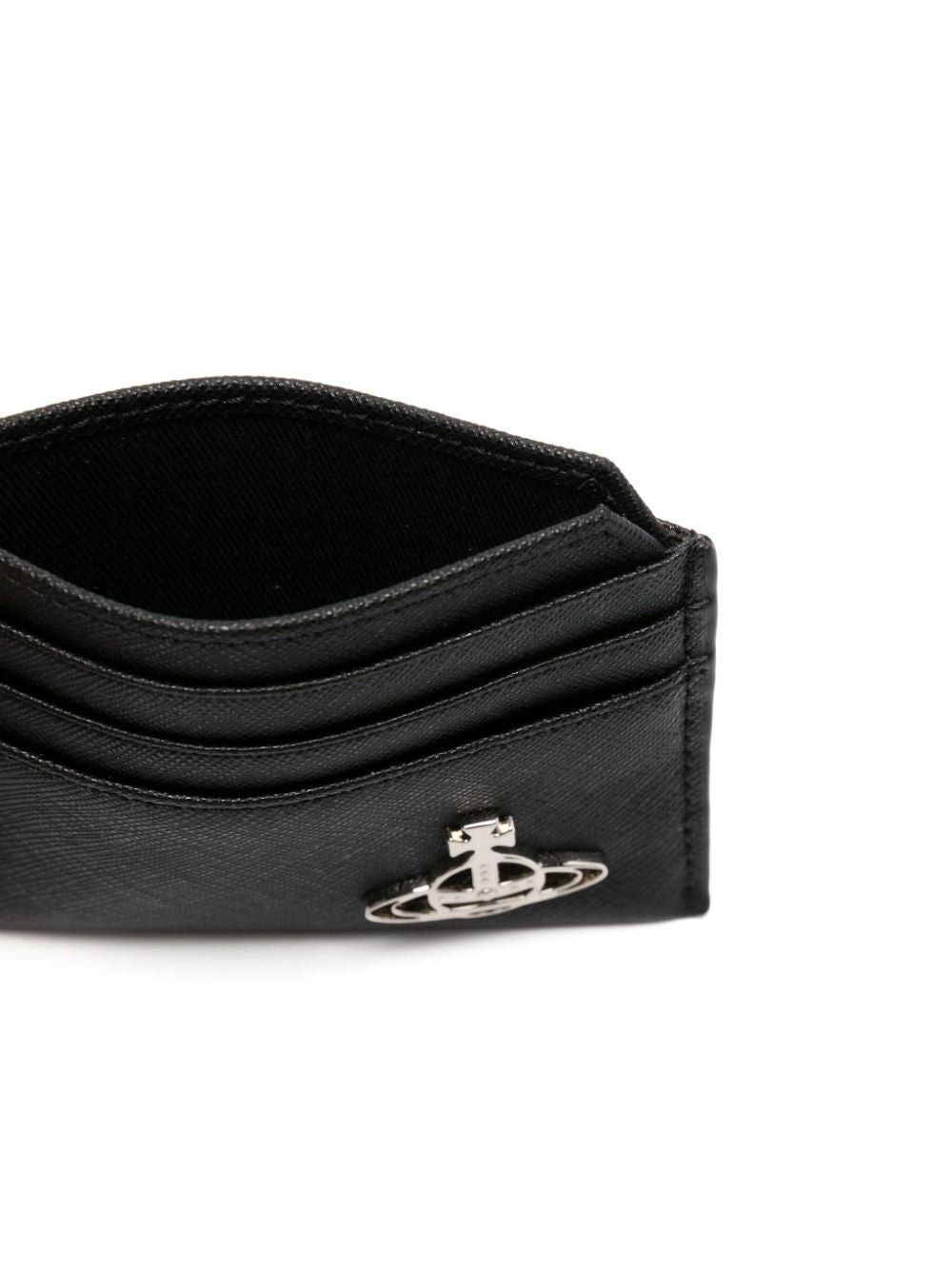 Vivienne Westwood Women Orb-Plaque Slim Cardholder - 2