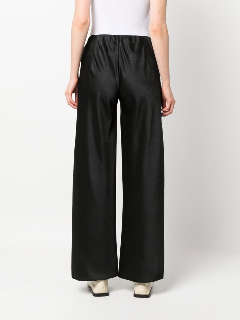 straight-leg trousers - 4