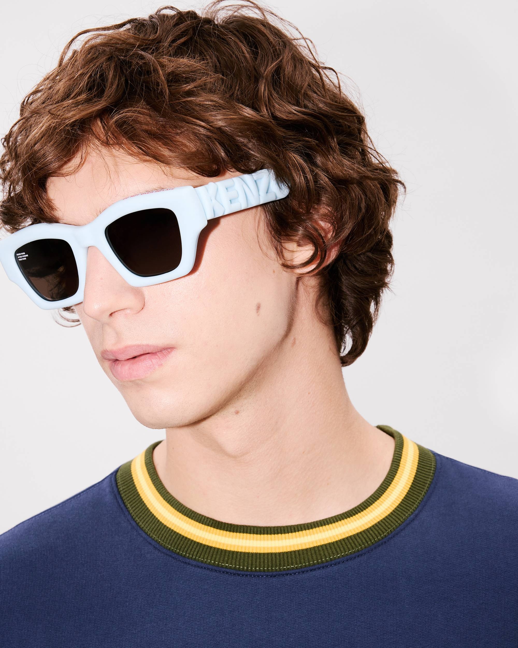 'KENZO Elephant Logo' embroidered sweatshirt in cotton - 7