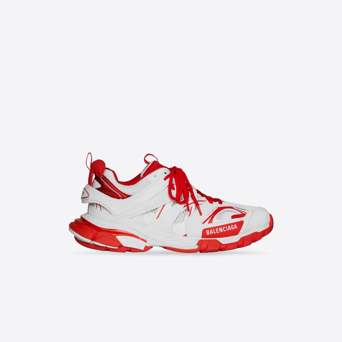 Women's Track Sneaker in Red - 1