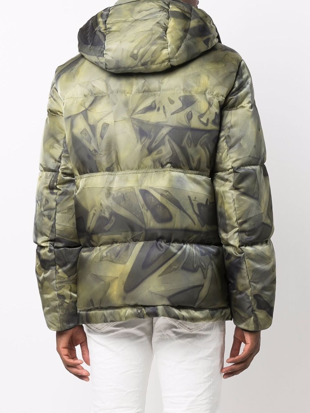 camouflage-print padded coat - 4