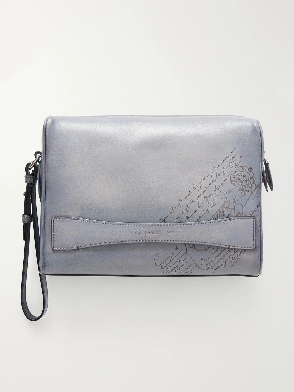 Rosewood Neo Scritto Venezia Leather Pouch - 1