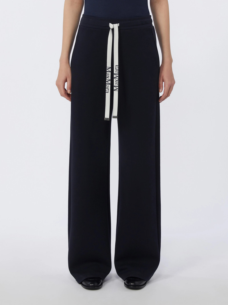 BALI Wide-fit jersey trousers - ULTRAMARINE 3