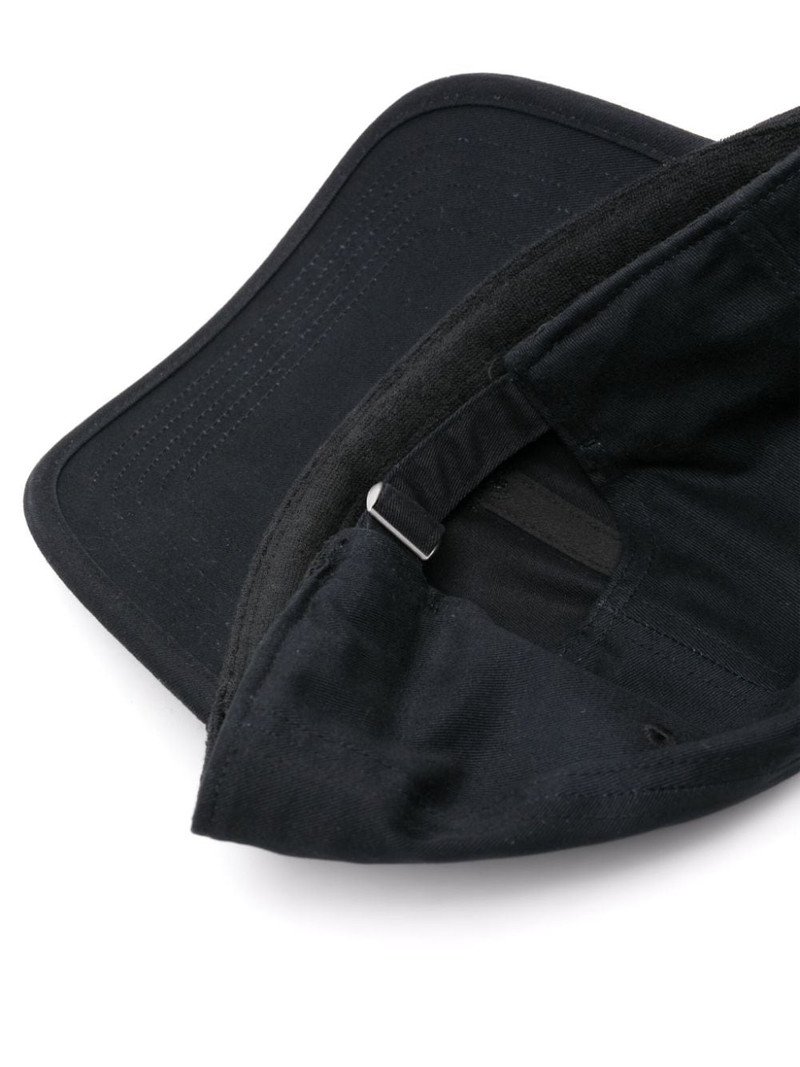 adidas trefoil-patch cotton baseball cap outlook