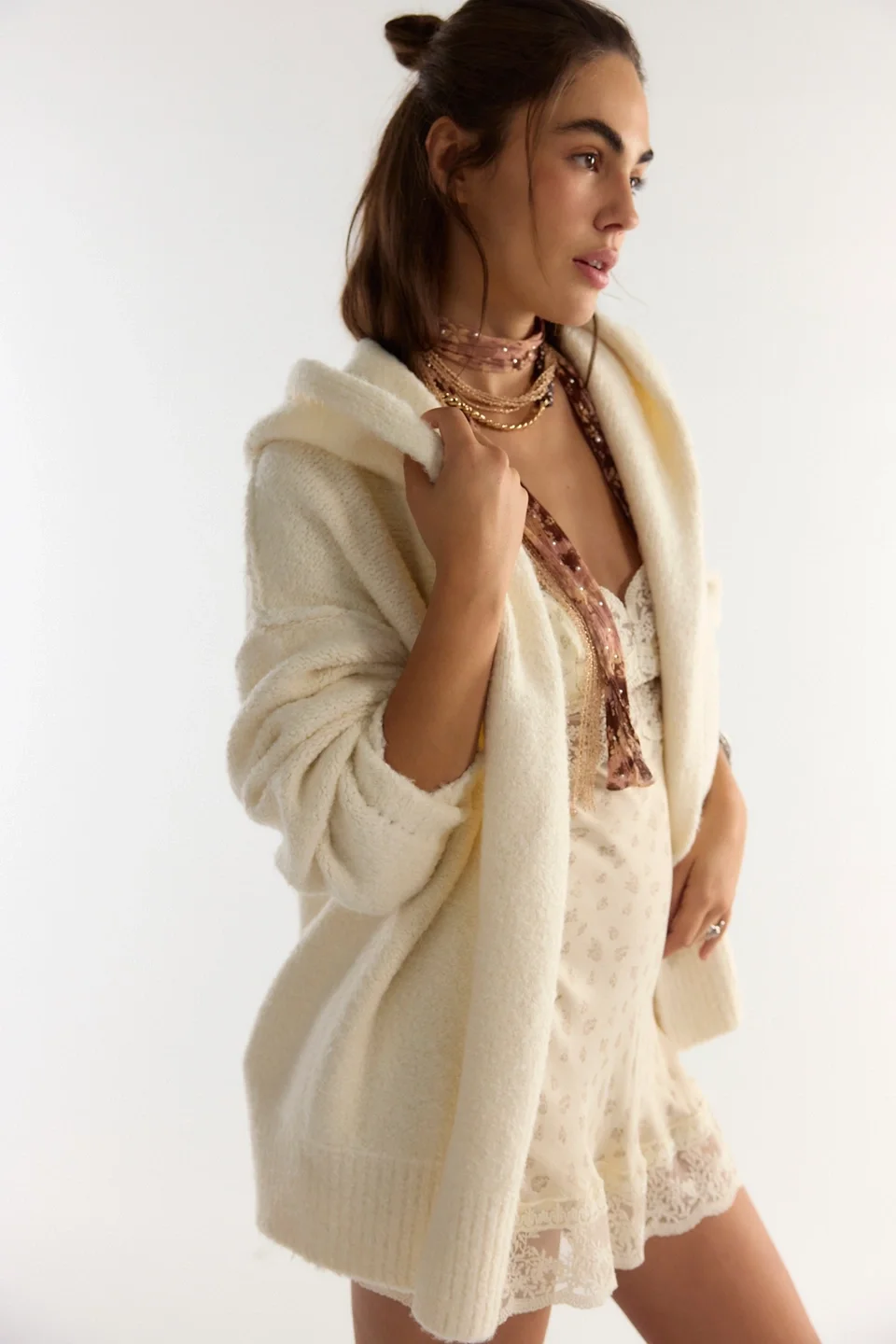Thistle Hooded Cardi - 1