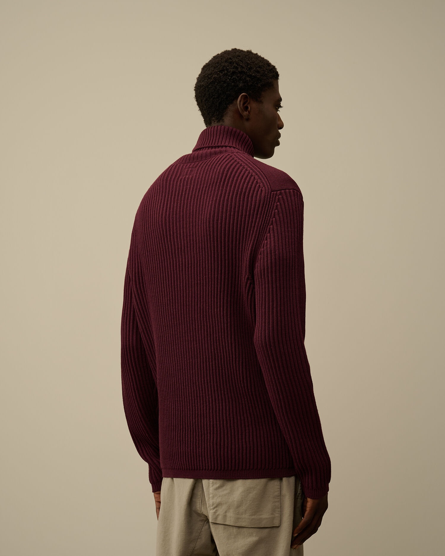 Re-Wool Turtleneck Knit - 3