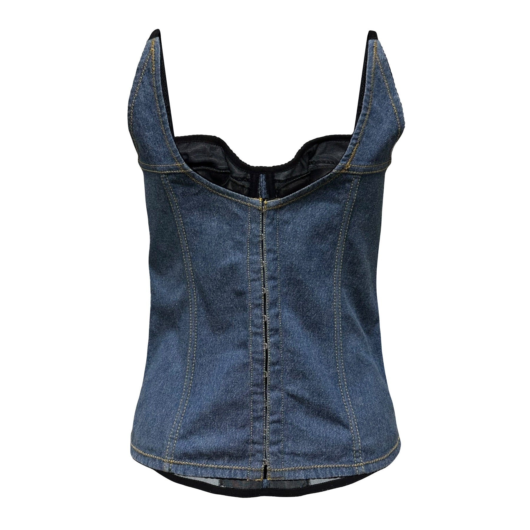 DOLCE&GABBANA Fall Winter 1996 Denim Bustier - 2