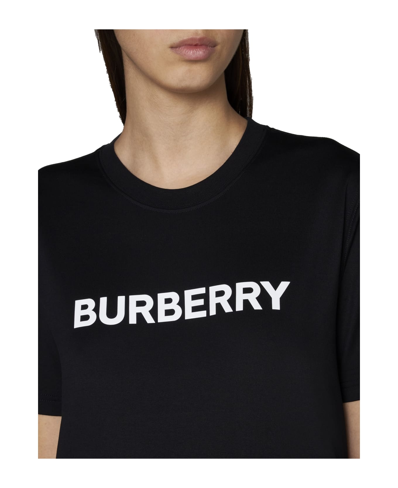 Logo Printed Crewneck T-shirt - 5