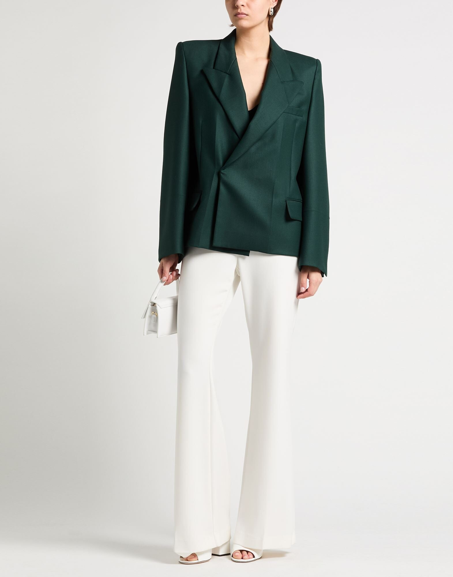 Dark green Women's Blazer - 3