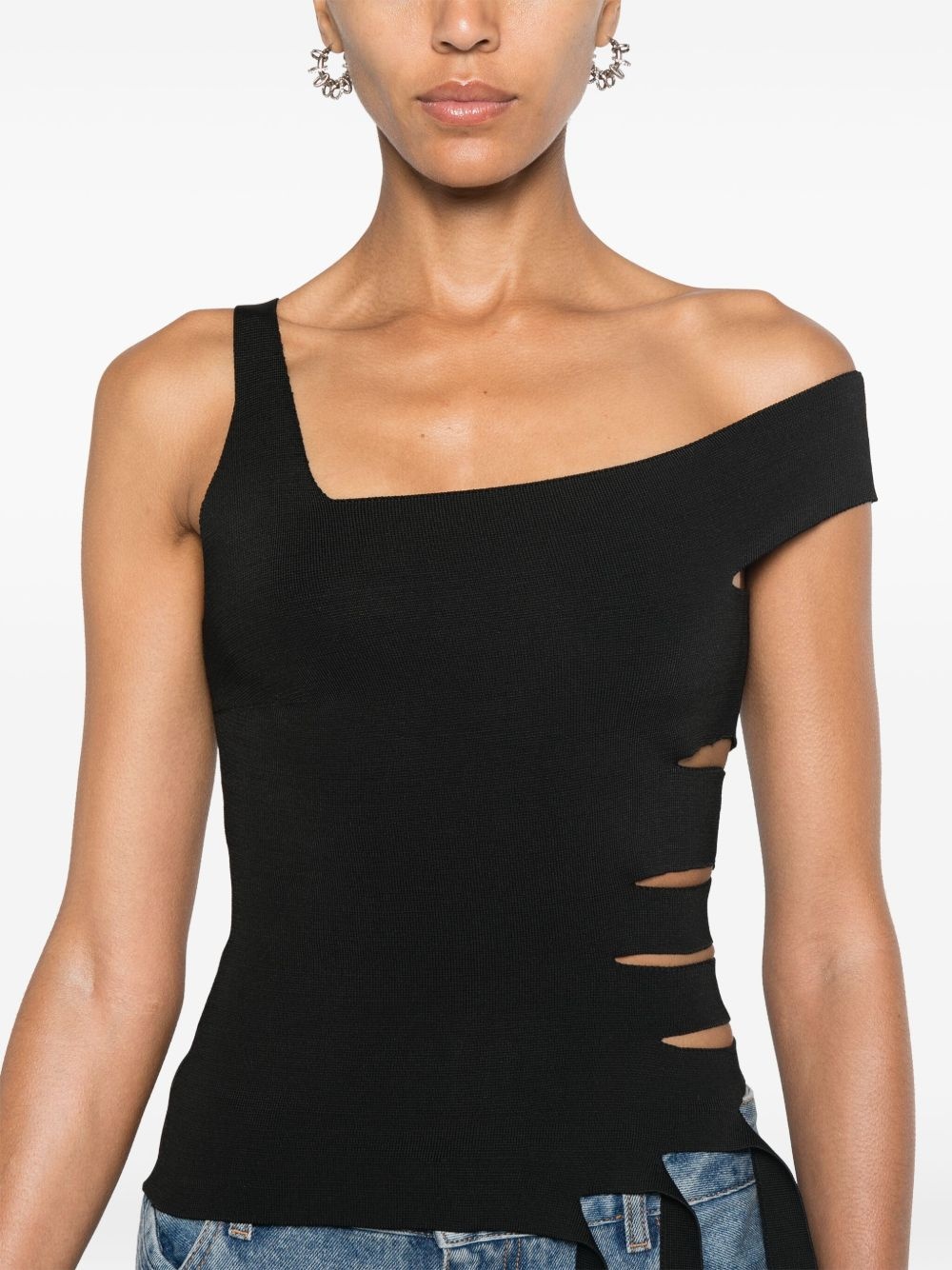 bandage knitted top - 5