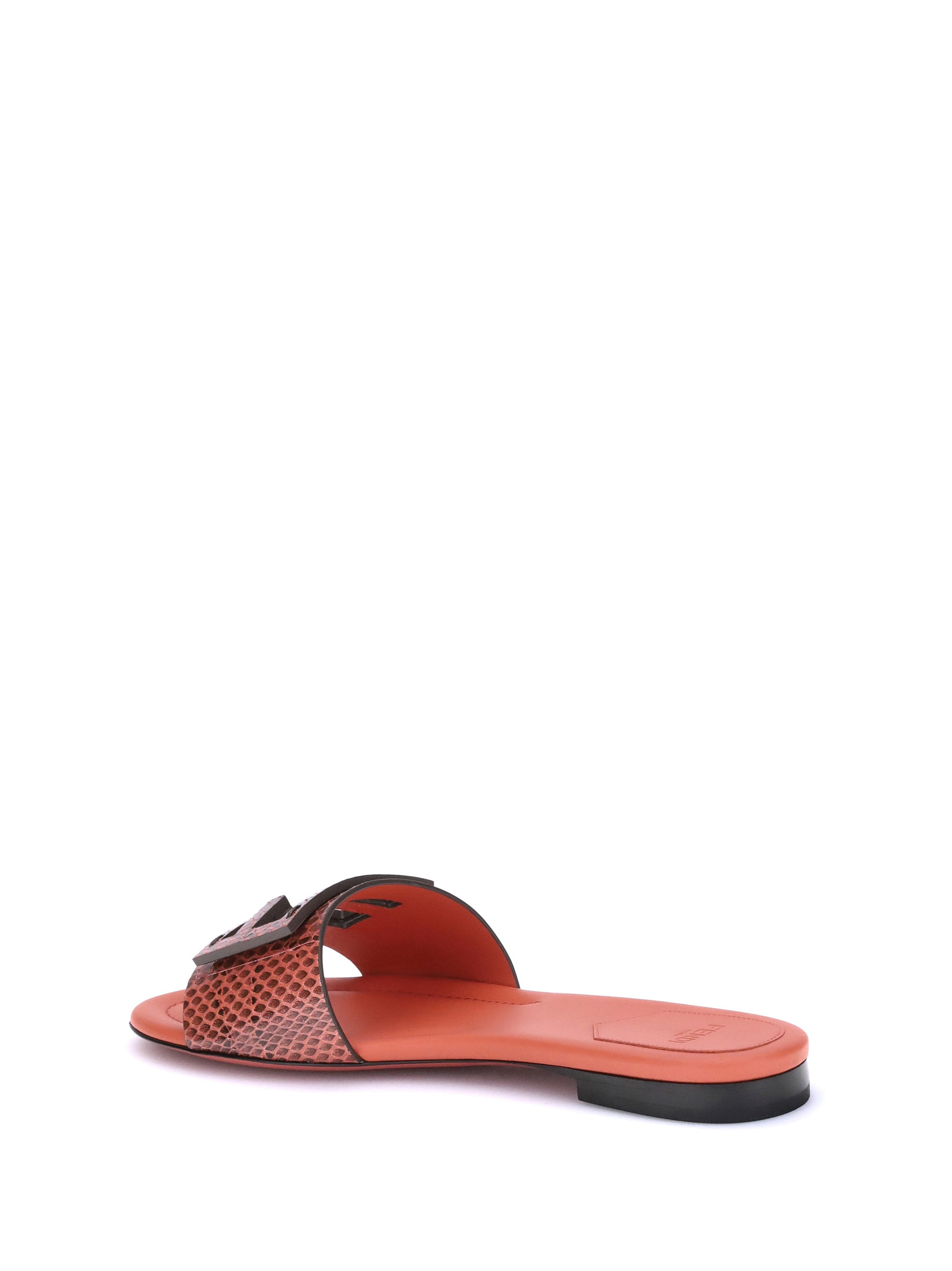 Fendi Women Python Print Sandals - 3