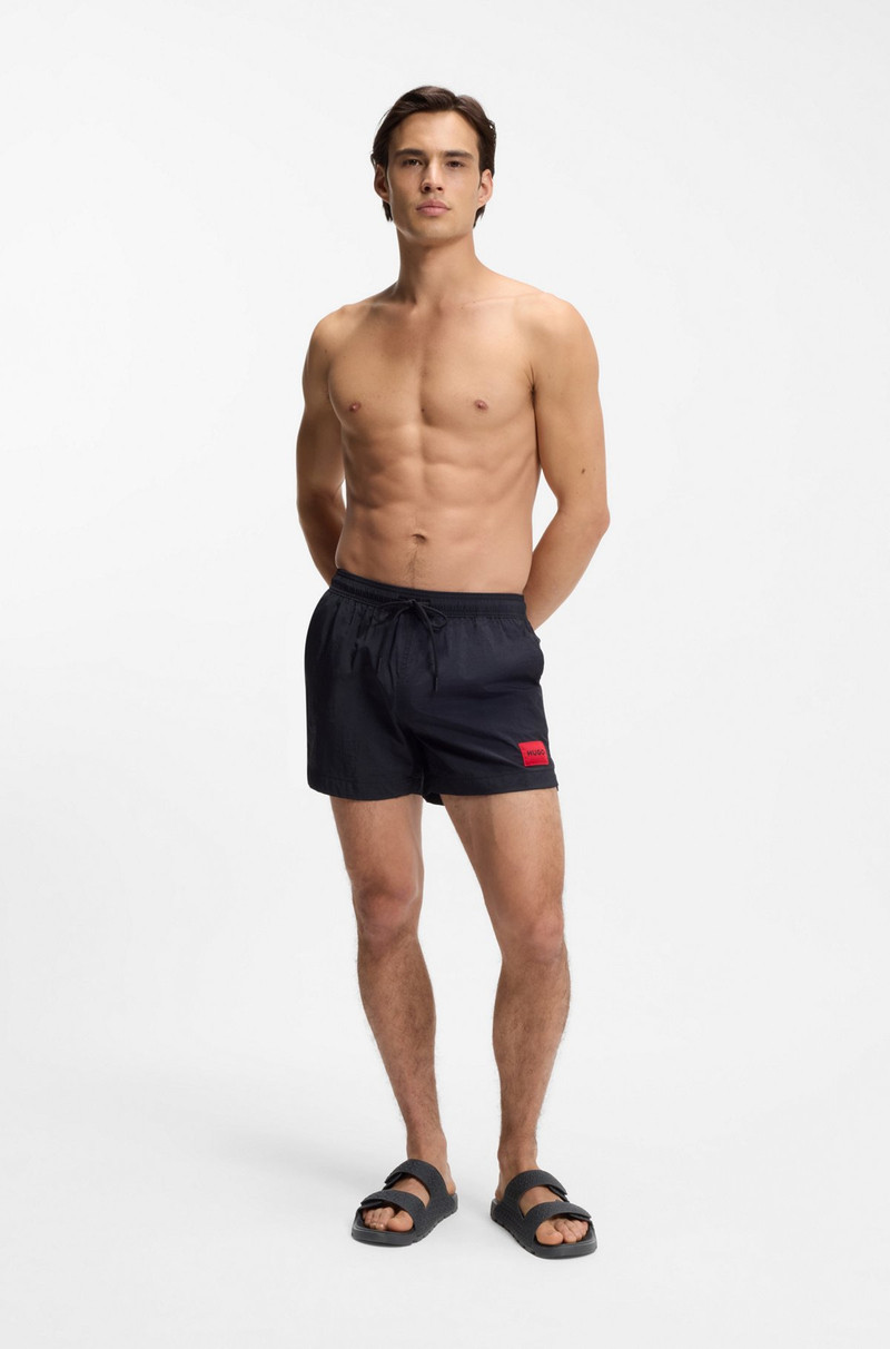 HUGO MONOGRAM SANDALS WITH RIPTAPE STRAPS outlook