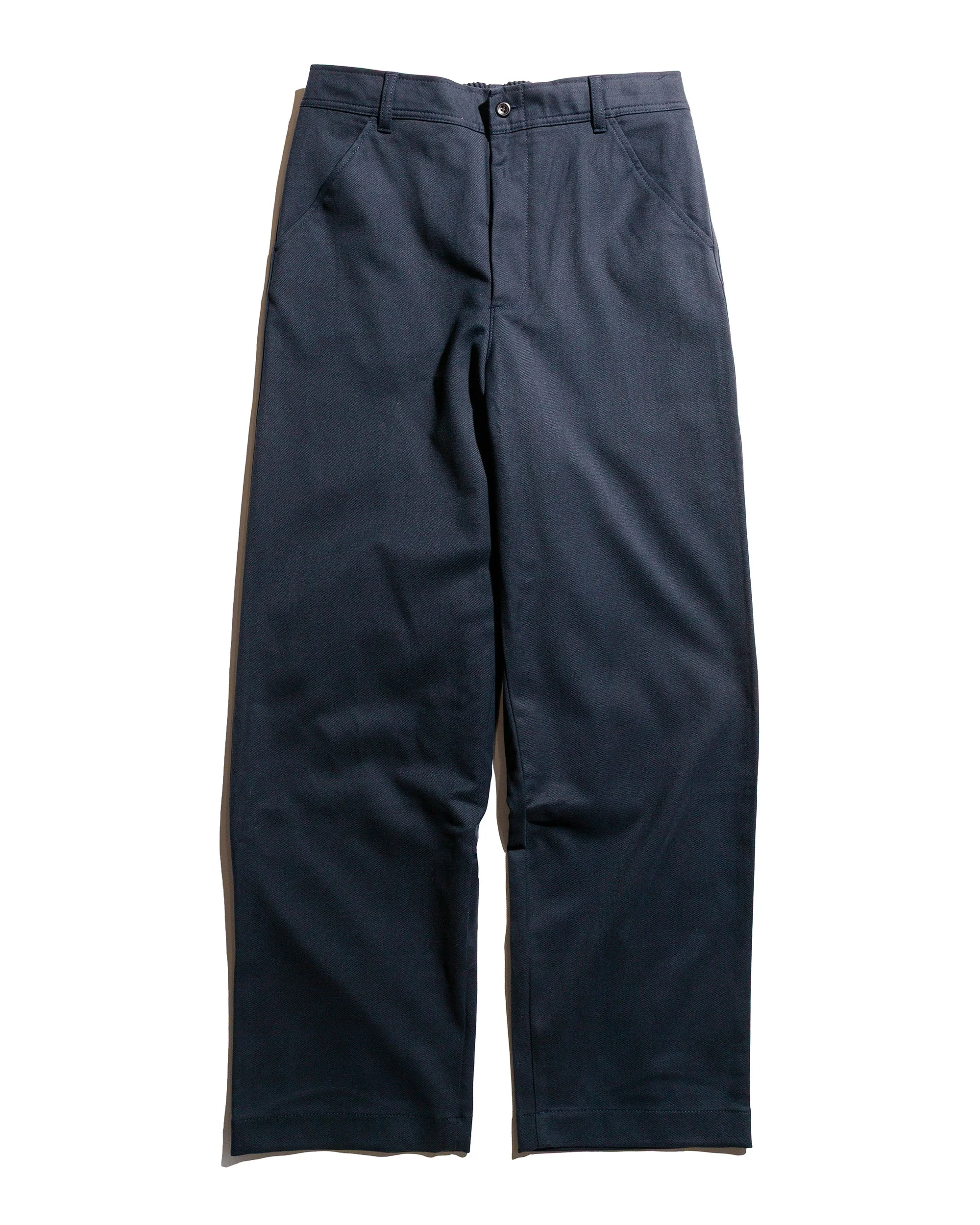Ragnar Cotton Wool Twill Trouser Dark Navy - 1