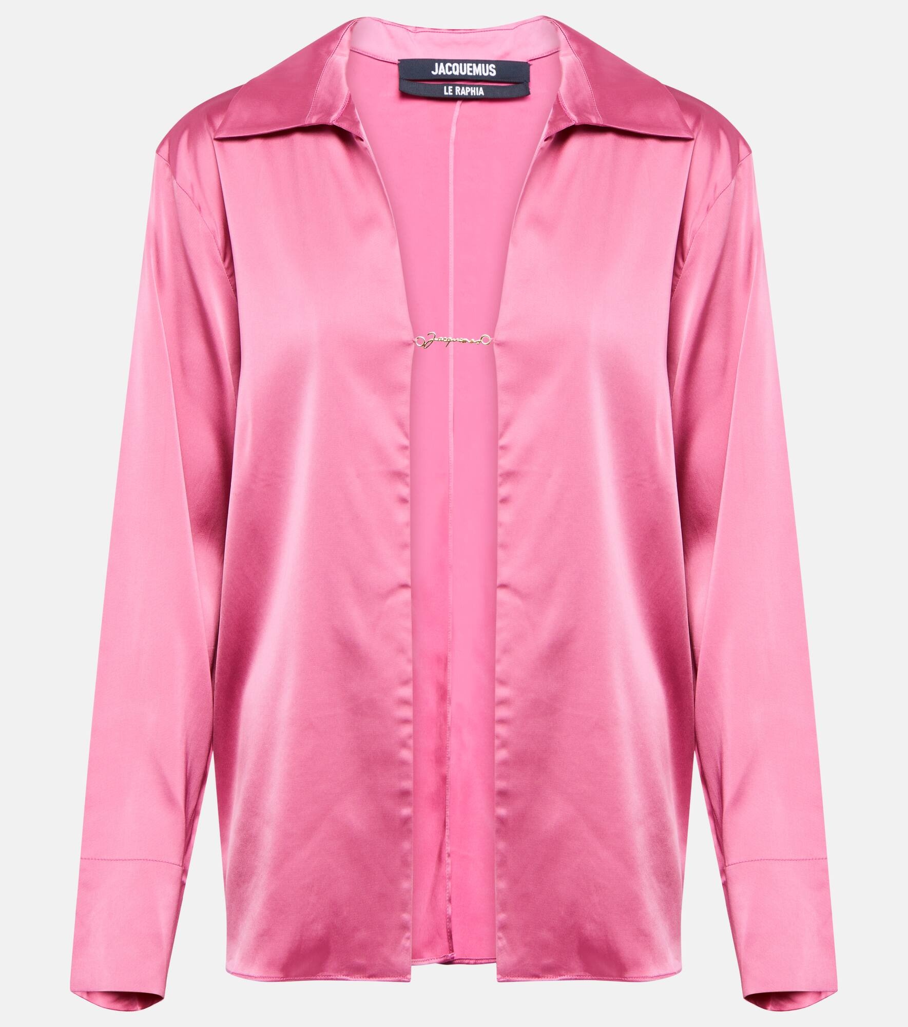 La Chemise Notte satin shirt - 1