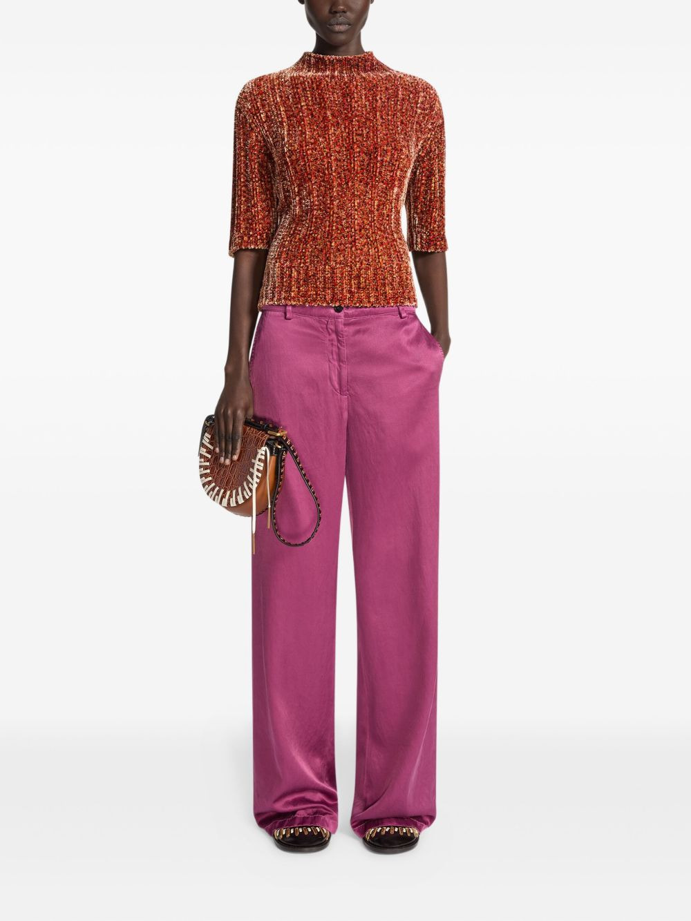 button-fly trousers - 2