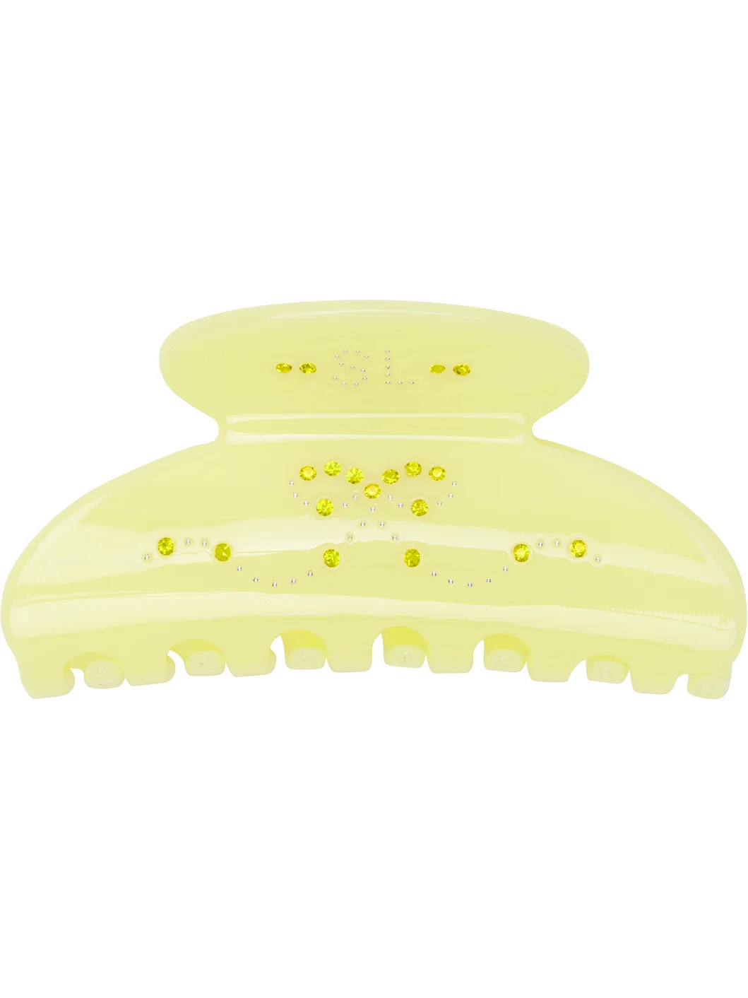 Yellow Princess Hair Claw Clip - 1