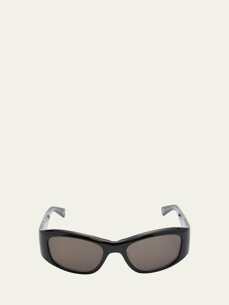 Men's Aloha Rectangle Acetate Sunglasses 1