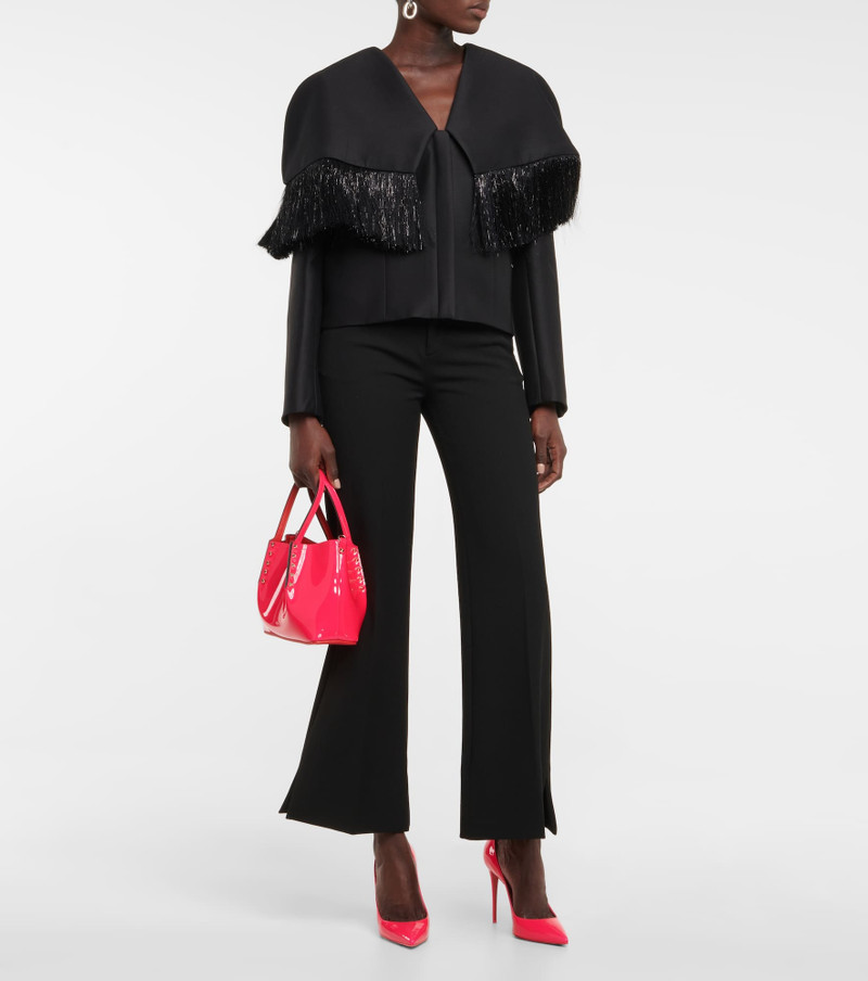 Christian Louboutin Cabarock Mini patent leather tote outlook