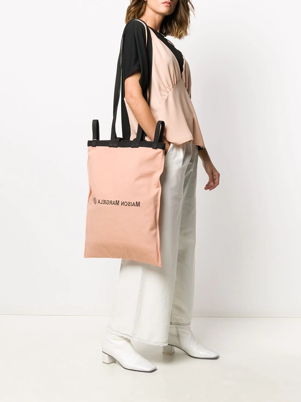 large logo tote bag - 2