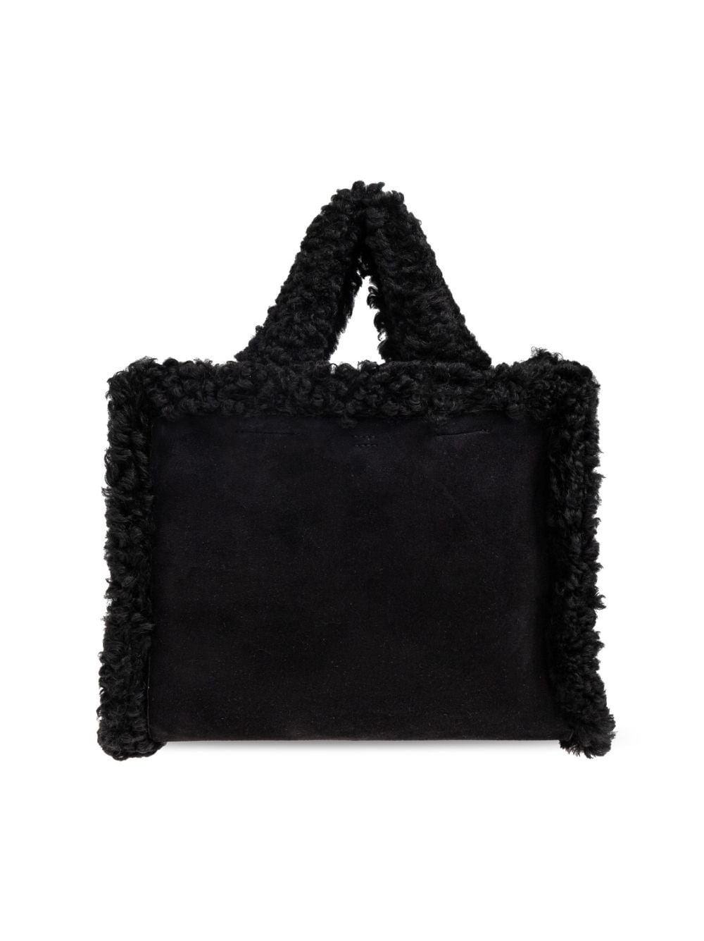 shearling tote bag - 3