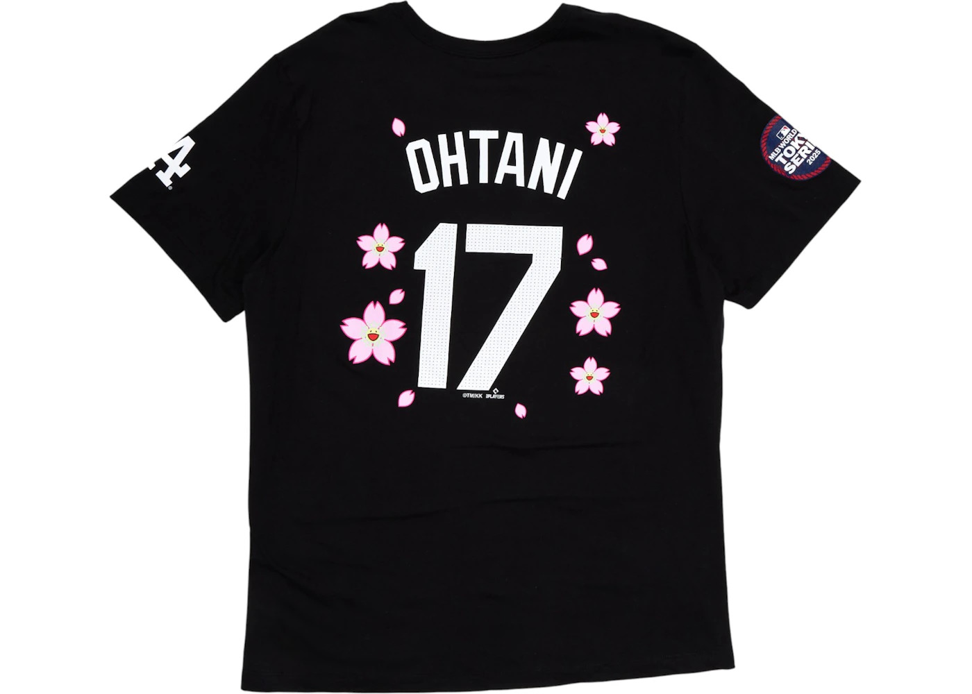 Nike x Takashi Murakami x MLB World Tour Tokyo Series 2025 Shohei Ohtani Dodgers S/S Tee Black - 2