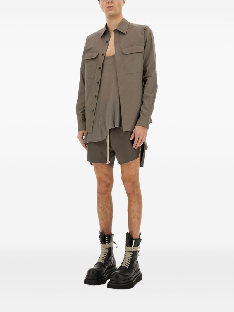 Rick Owens asymmetric vest outlook