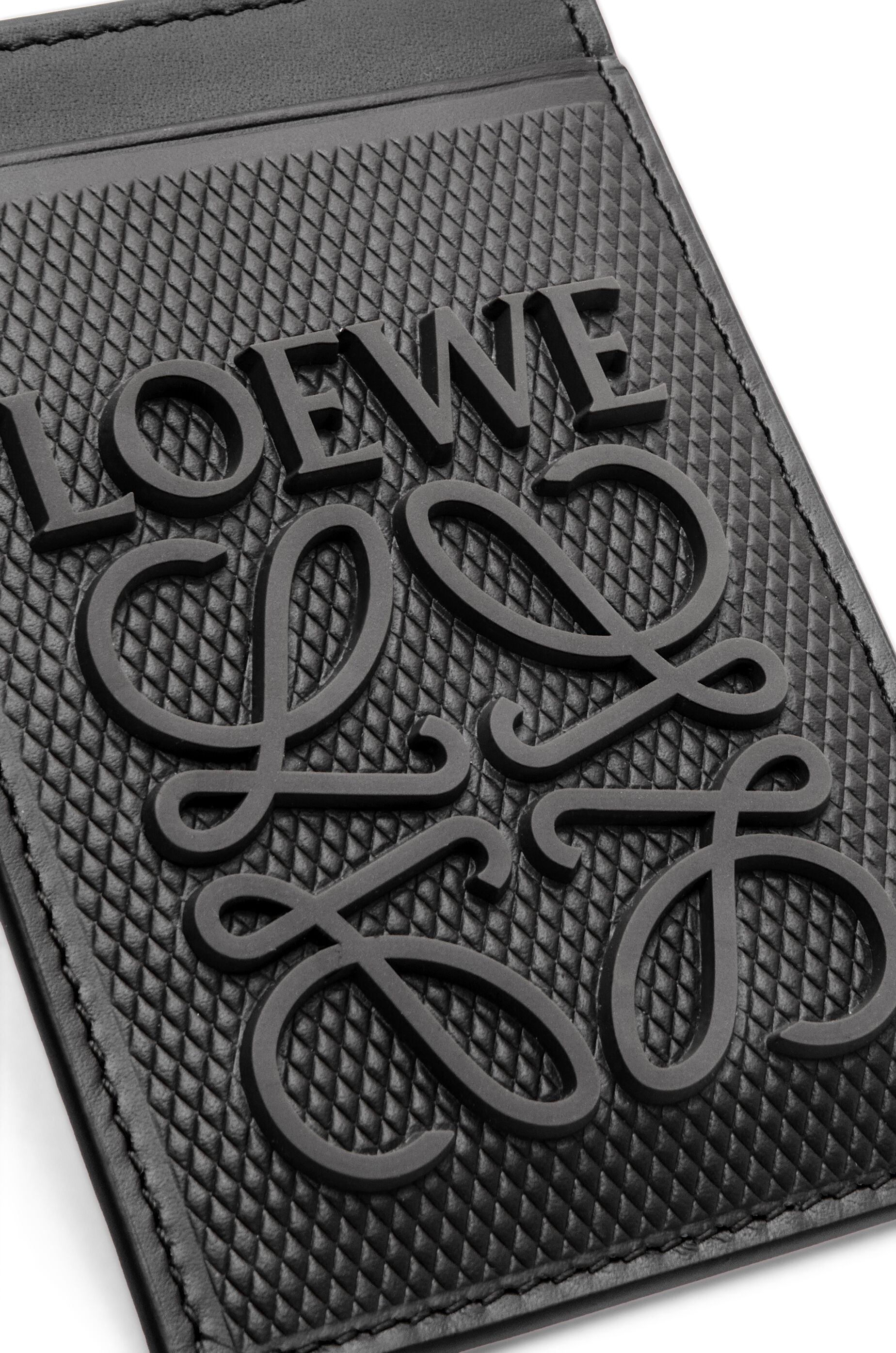 Slim cardholder in diamond calfskin - 4