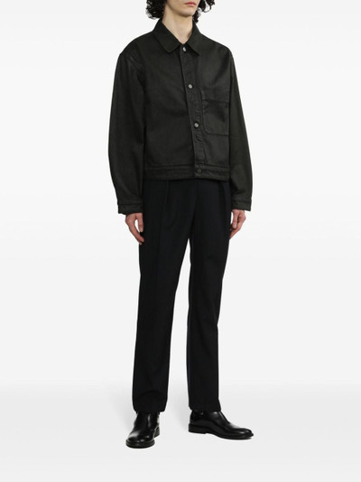 Lemaire chest-pocket shirt jacket outlook