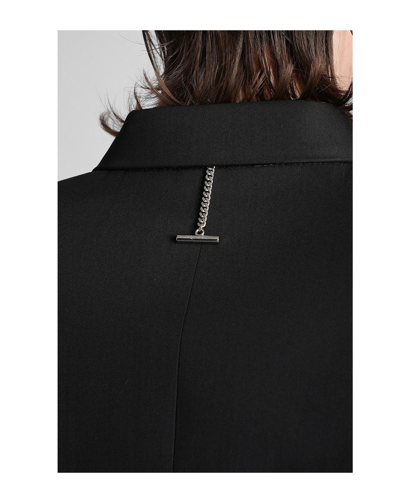 Blazer In Black Wool - 5