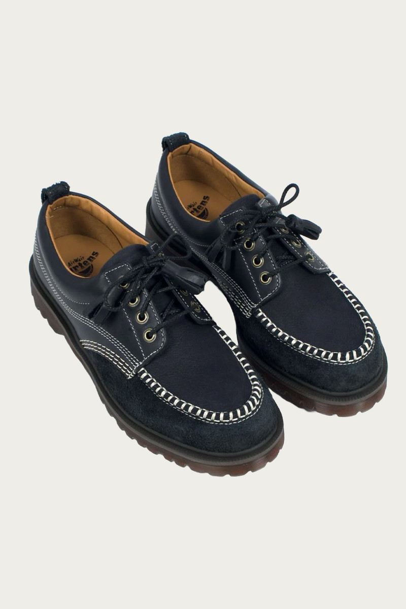 Dr. Martens Lowell - Kinsley Tumble Buttersoft/Hairy Suede Black outlook
