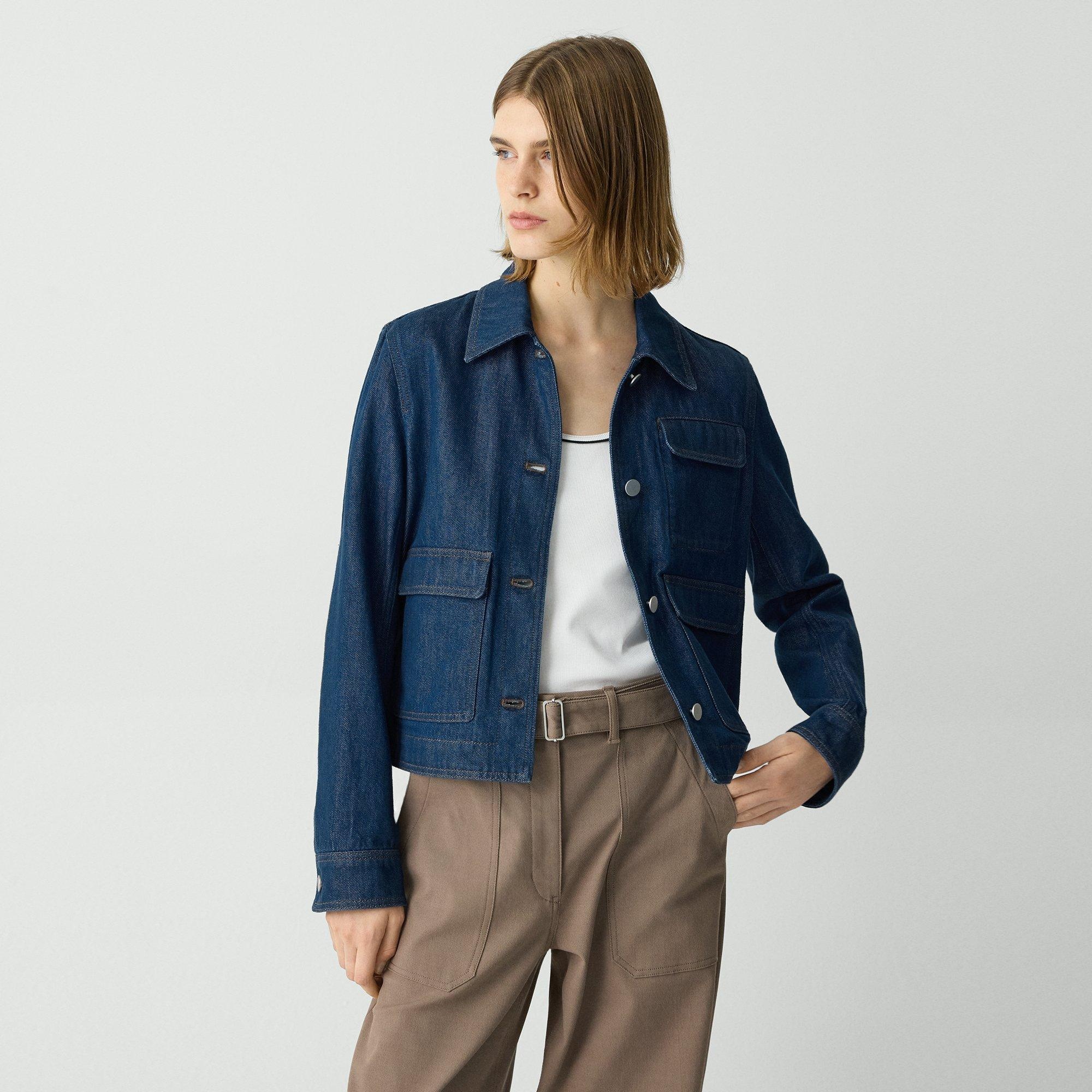 Casual Jacket in Relaxed Denim - 2