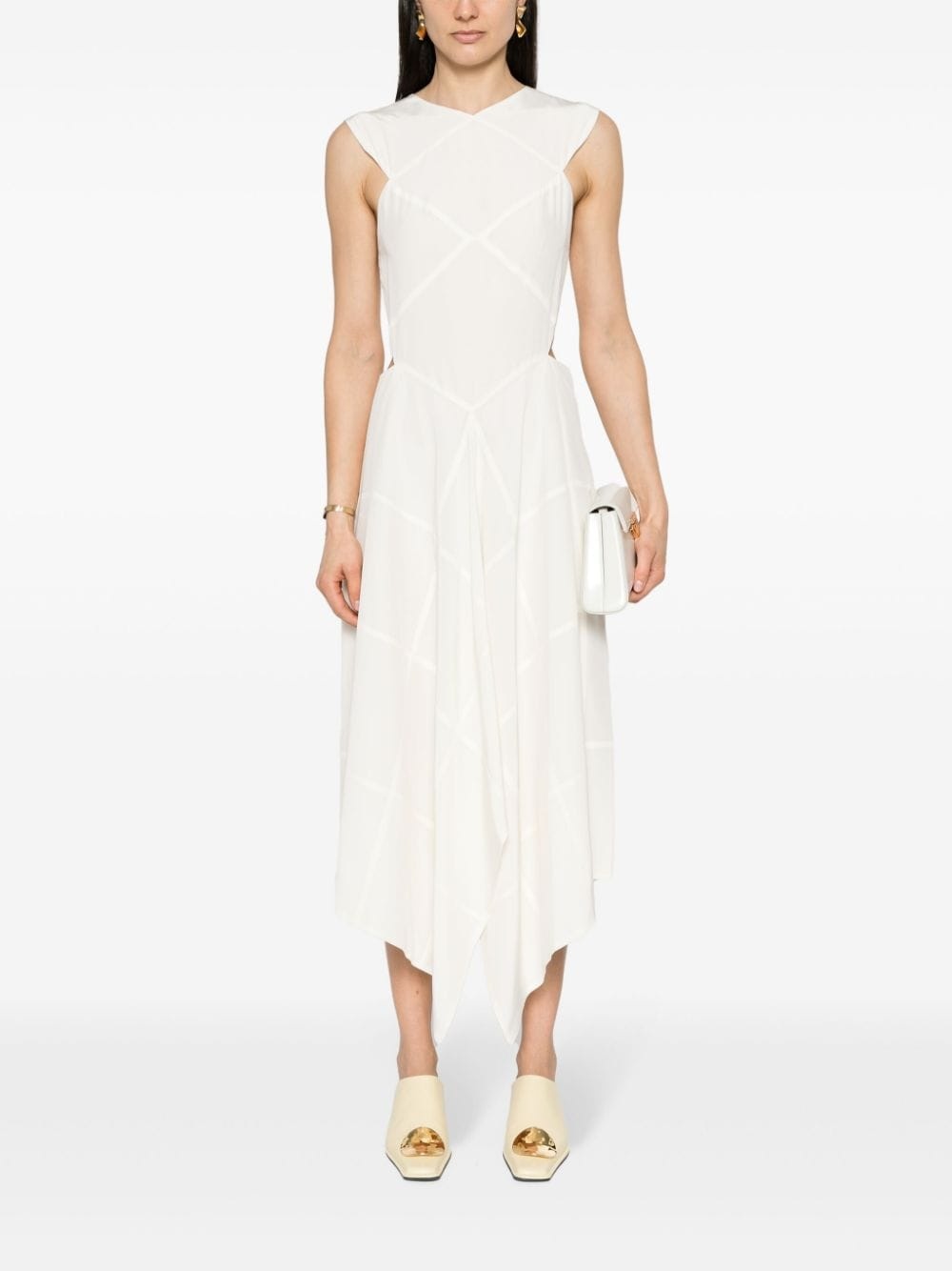 Silky Vichy Danube silk dress - 2